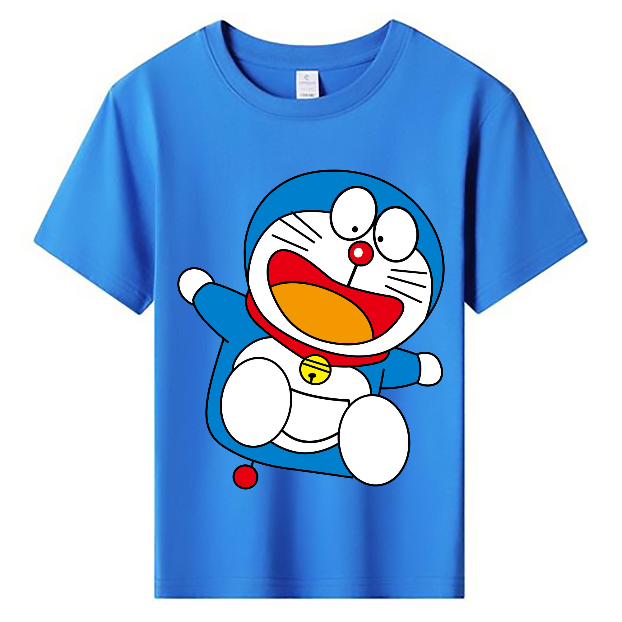 （画像用） ドラえもん Doraemon 綿100％キッズTシャツ（フロントプリント）